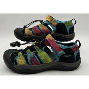Keen Newport H2 Womens Sandals Rainbow Tie Dye Water Sports 1018822‎ Size 6